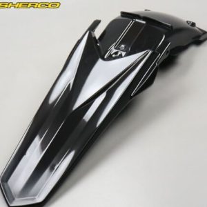 GARDE BOUE ARRIÈRE SHERCO SE-R, SM-R 50 (DEPUIS 2013)  NOIR