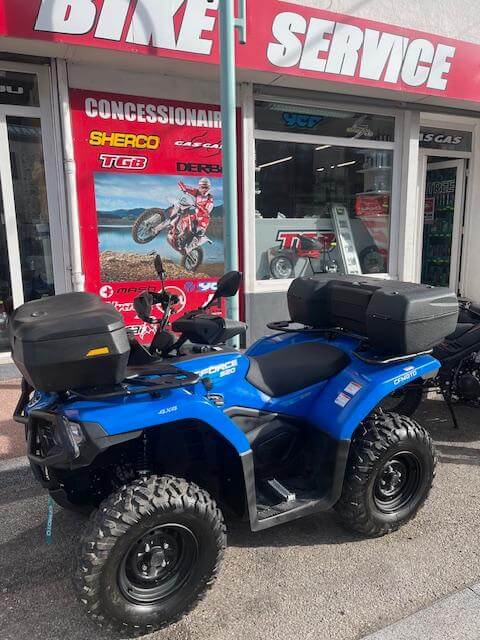 QUAD CFORCE 520 BLUE LINE